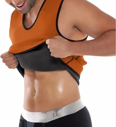 Miniatura 2 de Soluo Chaleco de compresión para hombre, modelador de cuerpo, adelgazante, capa base de compresión, camiseta sin mangas con control