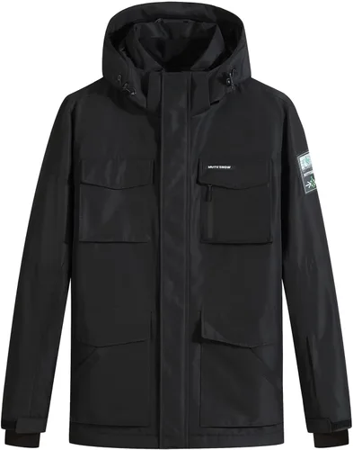Miniatura 2 de Conjunto de chaqueta y pantalones de esquí para hombre, traje de nieve impermeable, traje de nieve resistente al viento, traje de esquí de invierno