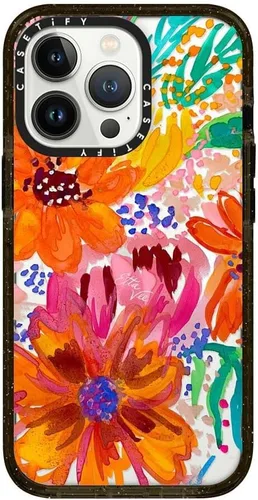 Miniatura 55 de CASETiFY Impact - Funda para iPhone 13 [protección contra caídas de 6.6 pies/compatible con Magsafe] Black Kingsnake, color negro transparente