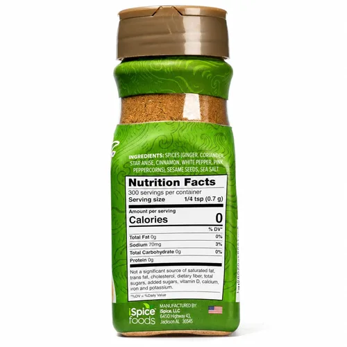 Miniatura 2 de iSpice - ASIAN SEASONING World Flavor Super Spice Blend Todo natural Listo para usar tal como está No es necesario preparar 7.41 oz (210 g)