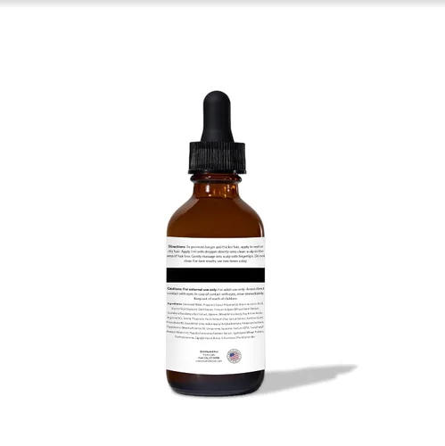 Miniatura 7 de Tricho Labs Folliboost - Suero para el crecimiento del cabello, fórmula de base natural con biotina y aceite de menta, cuidado del cabello para un