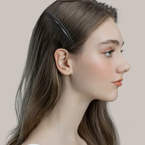 Miniatura 5 de SourceTon - Paquete de 6 peines franceses, peines laterales de plástico con 29 dientes, peines de clip para el cabello para accesorios de cabello