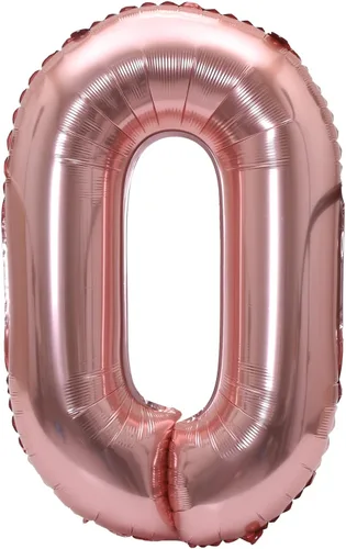 Miniatura 10 de YPSelected Globo grande de 32 pulgadas de helio con números 0-9 de papel de aluminio azul para cumpleaños, bodas y fiestas (Azul, 3)