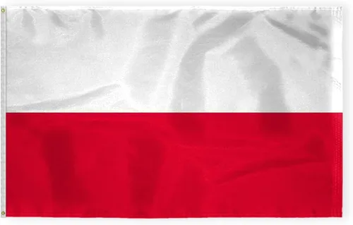 Miniatura 4 de AGAS - Bandera de coche de Polonia de 10.5 x 15 pulgadas, bordes de doble costura, impresión de doble cara en poliéster Superknit de 19 pulgadas