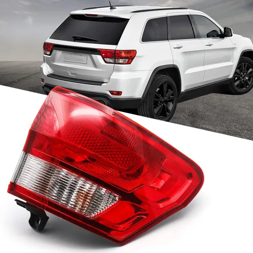 Huray Luz trasera exterior para Jeep Grand Cherokee 2011-2013 reemplazo de lámpara trasera estilo OE lado del pasajero RH (lado del pasajero)