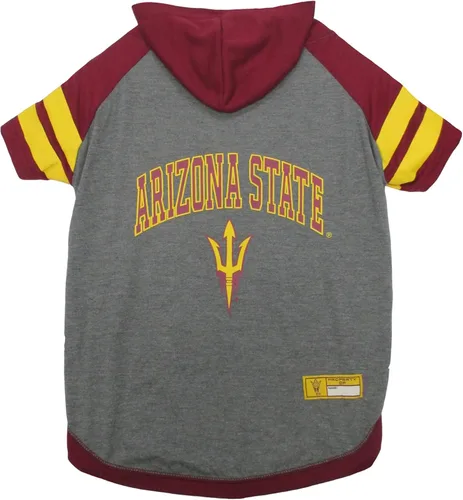 Miniatura 6 de Pets First NCAA Georgia Bulldogs Sudadera con capucha para perros y gatos, pequeña. Sudadera con capucha con licencia universitaria para perros