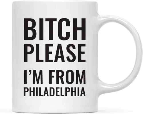 Miniatura 64 de Andaz Press Taza de café de 11 onzas, regalo de broma, Bitch Please I'm from Alabama, paquete de 1, incluye caja de regalo, divertidas ideas
