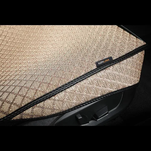 Miniatura 4 de Fundas de asiento de automóvil de cobertura completa, tela transpirable con patrón de diamante 3D de alta calidad, protectores de asiento