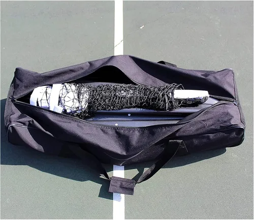 Miniatura 6 de Oncourt Offcourt PickleNet Deluxe TAPND - Sistema de red de pickleball con ruedas de bloqueo de tubos ovalados de 22 x 34 pulgadas