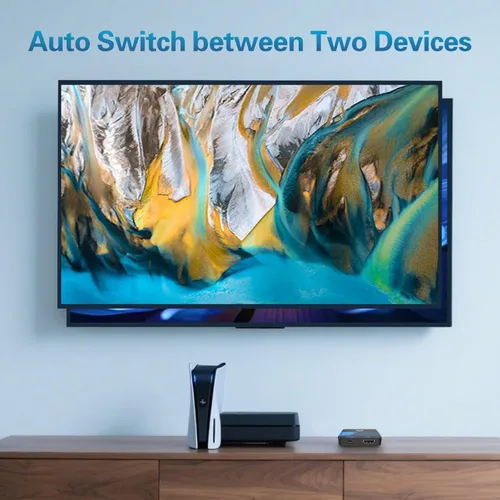 Miniatura 4 de 8K HDMI Switch 2 en 1 salida 4K @120Hz HDMI Switcher Soporte HDR10+, Dolby Vision, VRR, ALLM