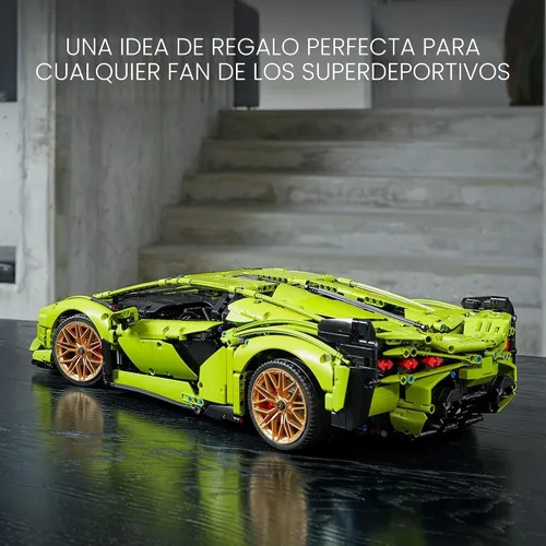 Miniatura 3 de Conjuntos de construcción LEGO Technic Lamborghini Sián FKP 37 para adultos - Detalles de kit de modelo de coche Lamborghini para hombres y mujeres