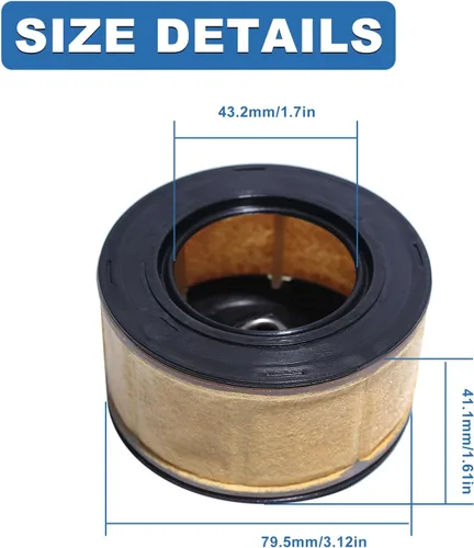 Miniatura 4 de Kit de filtro de aire para motosierra Stihl MS231 MS251 MS271 MS291 MS311 MS391, MS231, MS251, motosierra, reemplazo de filtro de aire 1141 120 1600
