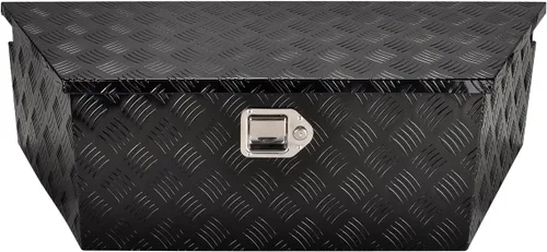 Miniatura 24 de Caja de herramientas de aluminio de 60 pulgadas para camión, caja de pecho de remolque, organizador de almacenamiento bajo la carrocería