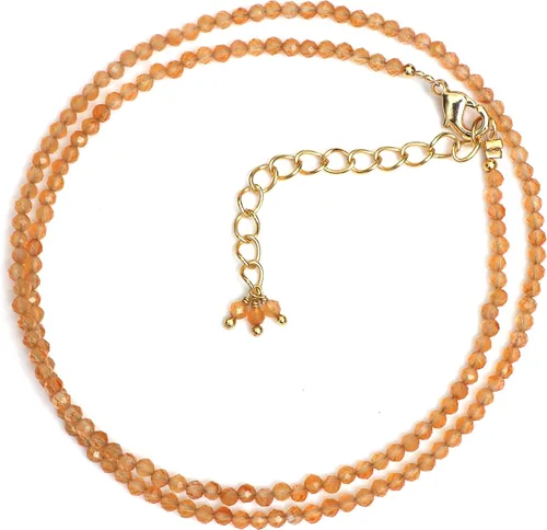 Miniatura 8 de Gempires - Gargantilla de cristal curativo hecha a mano, hipoalergénica, chapada en oro de 18 pulgadas, elegante joyería de uso diario