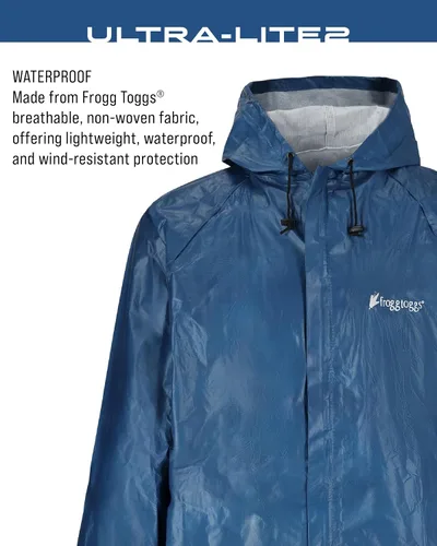 Miniatura 4 de FROGG TOGGS Men's Ultra-lite2 2-Layer Waterproof Breathable Rain Jacket