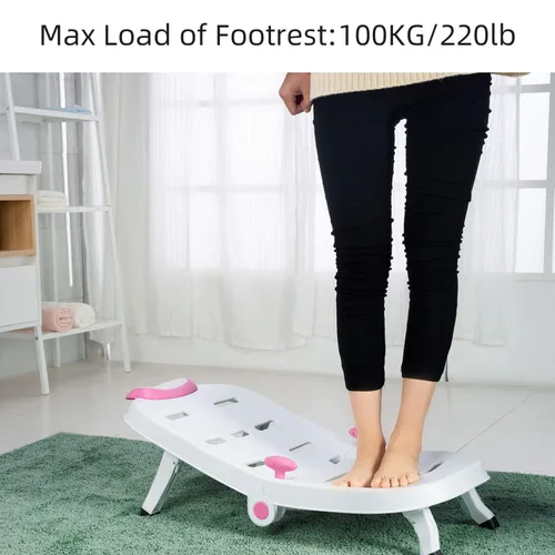 Miniatura 6 de Fedicelly Silla de champú para niños pequeños, asiento de baño para lavado de cabello para niños, silla de salón de enjuague de cabello para niños