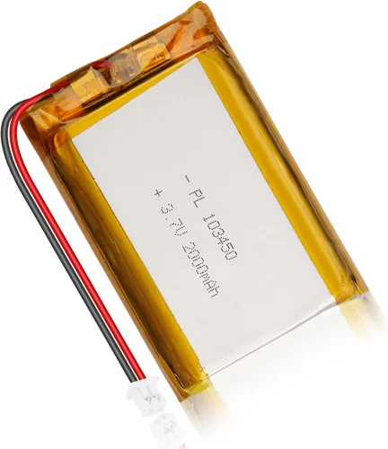 Miniatura 10 de 103665 3.7V 3000mAh LiPo Batería - Batería recargable de polímero de litio con placa de protección y conector Micro JST 1.25 para dispositivo