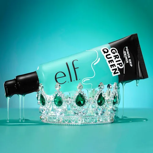 Miniatura 7 de e.l.f. Power Grip Primer Jumbo, prebase en gel hidratante para el rostro para suavizar la piel y fijar el maquillaje, hidrata y prepara, 2.5 oz