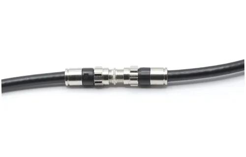 Miniatura 5 de THE CIMPLE CO Acopladores de extensión de cable coaxial para satélite, TV e Internet, conectores de barril hembra a hembra F81 para conectar 2