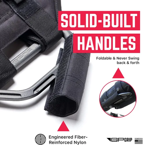 Miniatura 5 de GPCA GP-Grip PRO - Asa de agarre para Jeep Wrangler JL JK Sports/Sahara/Freedom/Rubicon X Unlimited X 2DR/ 4DR 2007-2020 con barras de rodillo de 3