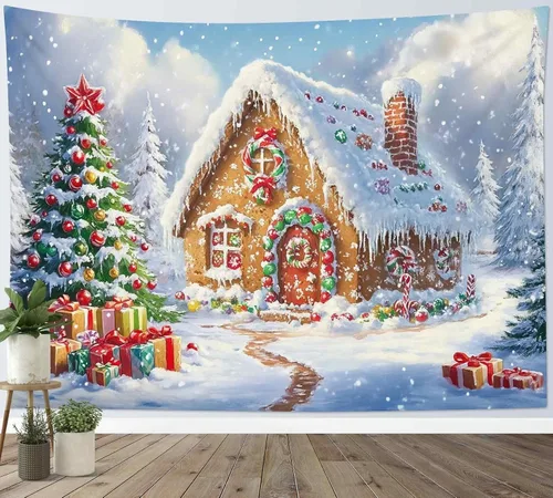 Miniatura 21 de HVEST Tapiz de mariposa para decoración de habitación, mariposas azules de fantasía en cielo estrellado, tapiz para colgar en la pared, tapiz negro