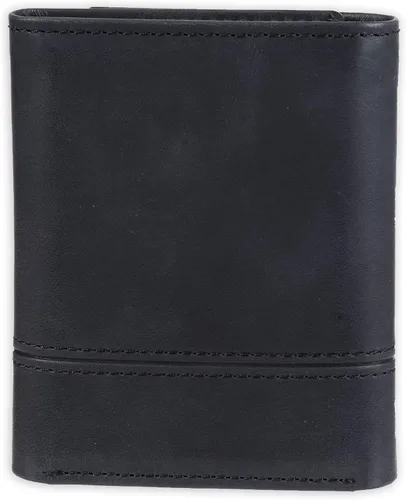 Miniatura 3 de Haggar Cartera triple RFID de cuero para hombre