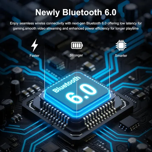 Miniatura 3 de Srhythm NiceComfort 35 (2.ª generación) Auriculares con cancelación de ruido 4 altavoces 40 kHz HD Sound,140 Hours' Ultra-long Playtime for