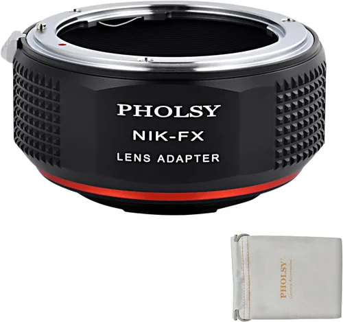 Miniatura 10 de PHOLSY Adaptador de montaje de lente AF a Fuji X con anillo de control de apertura compatible con lente Sony A Minolta AF a cámara Fuji X Mount