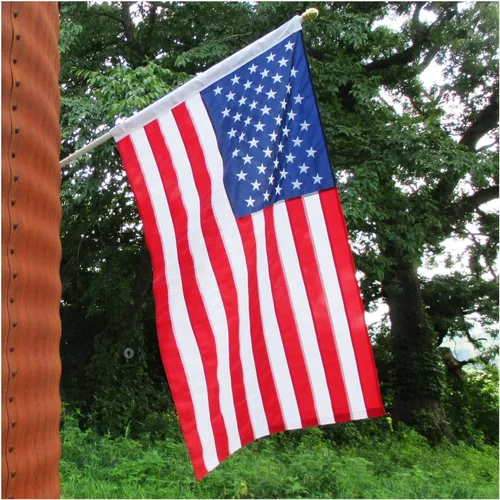 Miniatura 9 de Bandera estadounidense de 3 x 5 – Bandera de Estados Unidos con nailon SolarMax duradero, rayas cosidas y estrellas bordadas – Banderas