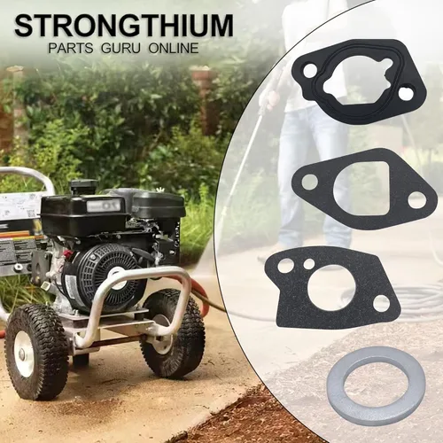 Miniatura 6 de Strongthium Juego de juntas de montaje de carburador 212 para GX160 196cc 212cc 224cc compatible con motores Predator Baja Tillotson Coleman Mini