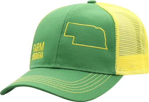 Miniatura 115 de John Deere Gorra de béisbol con logotipo y malla trasera con contraste, para hombre
