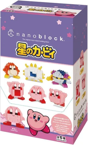Miniatura 6 de nanoblock - Kirby (caja de 6) [Kirby], nanoblock Mininano Series Kit de construcción