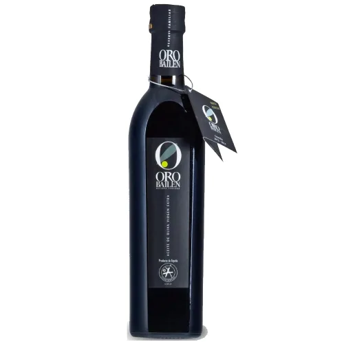 Oro Bailen Reserva Familiar Picual Aceite de oliva virgen extra extraído en frío de España - 0.5 litros / 16.9 onzas