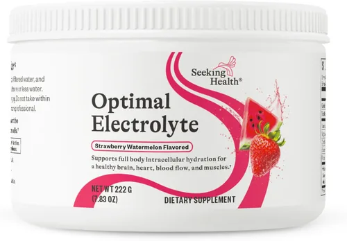 Miniatura 13 de Seeking Health Optimal Electrolyte Powder - Polvo de electrolitos con sodio y potasio - Apoya la digestión y la energía con suplemento