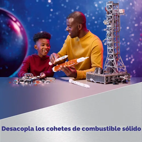 Miniatura 4 de LEGO Icons NASA Artemis Space Launch System - Juego de construcción de modelo de cohete DIY para adultos, edades 18+ - Regalos para cumpleaños