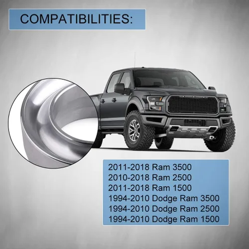 Miniatura 8 de ECCPP Kit de elevación de nivelación de 2.5 pulgadas compatible con Dodge para Ram 1500 2500 3500 2WD 1994-2018