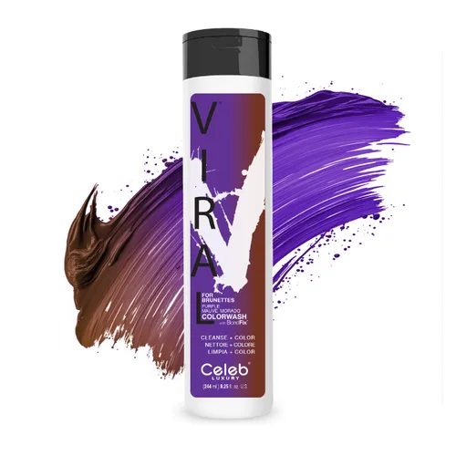 Miniatura 17 de Celeb Luxury Colorwash Color Depositing Shampoo - Color Refresher, Vegan Hair Dye, Bondfix Bond Rebuilder, Viral and Gem Lites Rubí