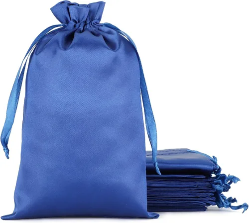 Miniatura 6 de Bolsas de regalo pequeñas de satén negro, 30 unidades de 3 x 4 con cordón, para aula de niños, boda, cumpleaños, graduación, recuerdos de fiesta