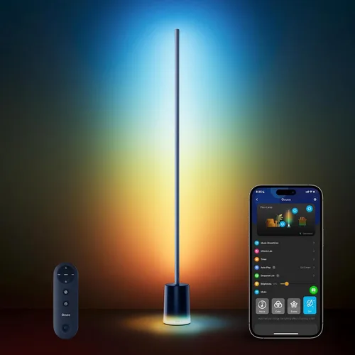 Miniatura 11 de Govee Lámpara de Pie 2 con Matter, RGBIC, LED Blanco Cálido y Frío, Compatible con Alexa, 1725lm, Sincronización de Música, Modos de Escena, Lámpara