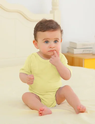 Miniatura 45 de Jimonda Body de rayón de bambú de manga corta para bebés, niños y niñas, trajes suaves para recién nacidos