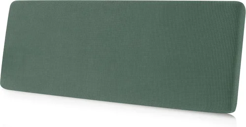 Miniatura 46 de CHUN YI - Funda elástica de cojín para sofá biplaza, funda de asiento de sofá con tela jacquard de elastano (mediana, color marfil blanco)