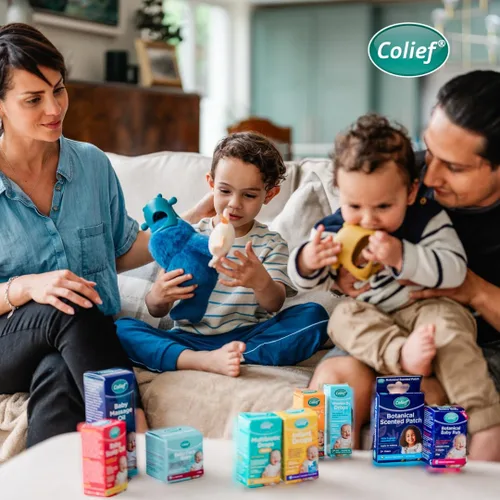 Miniatura 8 de Colief Ayuda digestiva infantil Gotas de gas para bebés Alivio natural y seguro de gases infantiles Reduce los cólicos del bebé, hinchazón