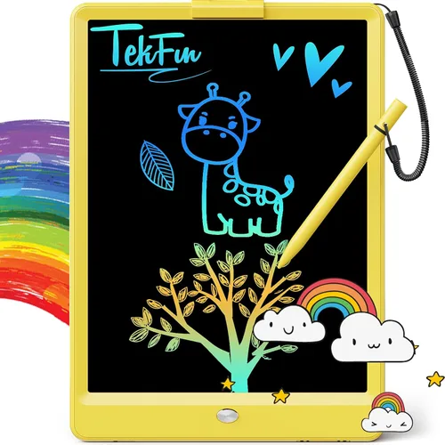 Miniatura 32 de TEKFUN: Tablero de garabatos LCD de 8.5 pulgadas, tabla de dibujo para niños, tableta de escritura, tablero de dibujo mágico, tablero de garabatos