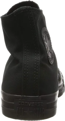 Miniatura 3 de Converse M9166 Chuck Taylor All Star Unisex Ox Low Top Negro Zapatillas, Negro