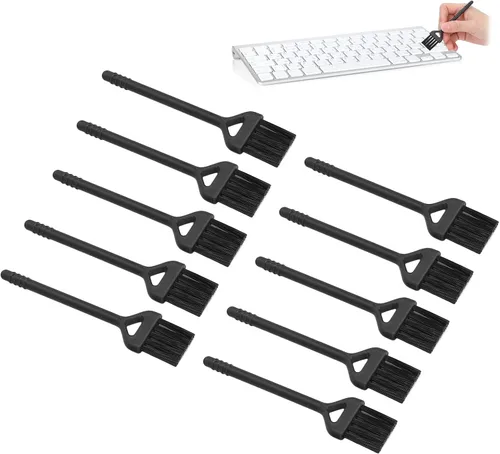 Miniatura 4 de 10 cepillos de limpieza de afeitadora eléctrica, mini cepillo de nailon de doble cara para afeitar, herramienta de limpieza para afeitar