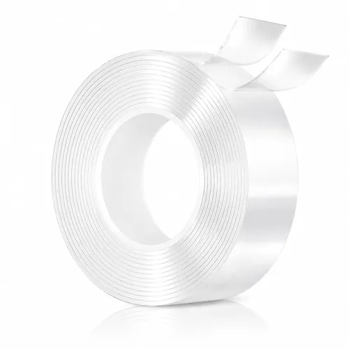Miniatura 8 de Bulina Nano Tape Double Sided Heavy Duty 1/2''×10Ft, Removable Washable Adhesive Tape, Clear Multipurpose Mounting Tape for Wall, Carpet, Pictures