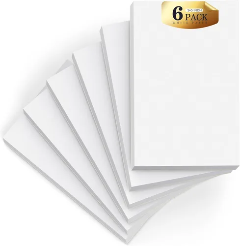 Miniatura 13 de Bloc de notas pequeño de bolsillo de 3 x 5 pulgadas, paquete de 10 blocs de notas de servidor de 3 x 5, blocs de notas blancos, blocs de notas
