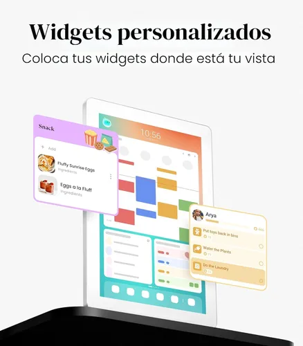 Miniatura 4 de Cozyla Calendario Digital+ 2: Planificador de Pared de 15.6'' Pantalla Táctil Tabla de Tareas Personalizar Tablero Calendario Electrónico