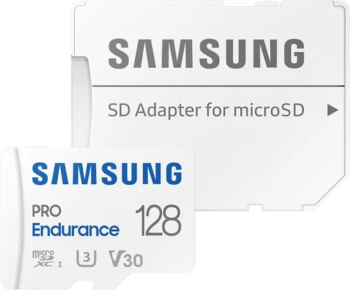Miniatura 2 de Samsung PRO Endurance - Tarjeta de memoria MicroSDXC de 128 GB con adaptador para cámara de tablero, cámara corporal y cámara de seguridad – Clase