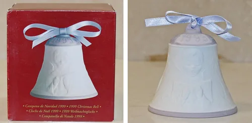 Miniatura 4 de Lladro Campana de Navidad 1999 (Campana de Navidad 1999)